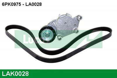 LUCAS ENGINE DRIVE lak0028 -  Поликлиновой ременный комплект